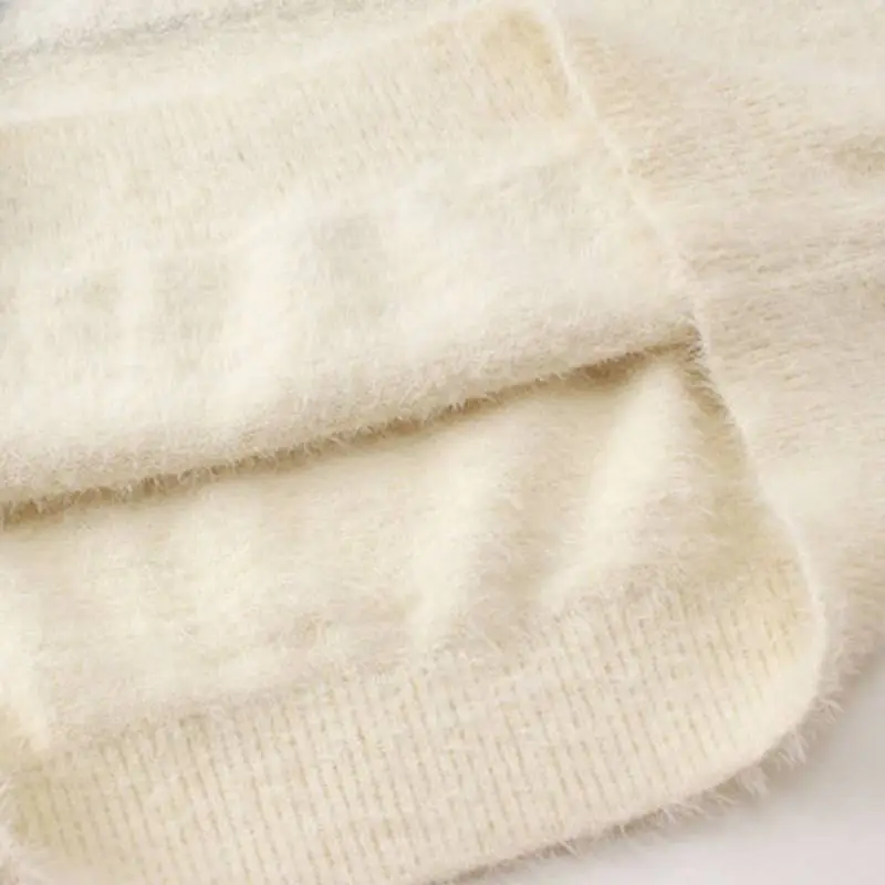 Casual Loose Polyester Sweater-5