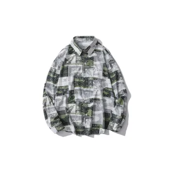 RetroOil Painting Hawaiian Printed Shirt
