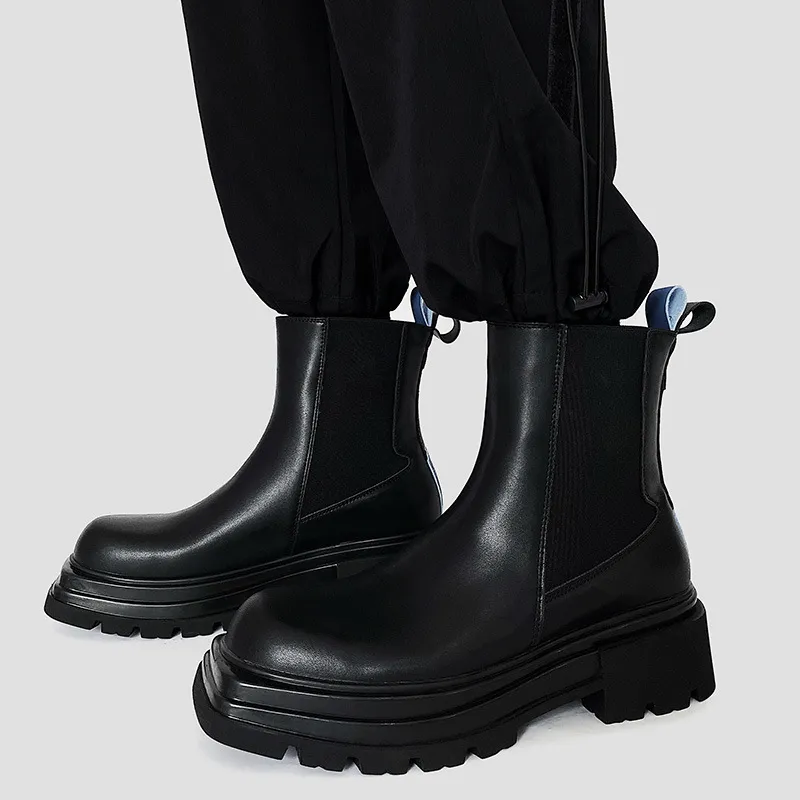 Retro Plain Chelsea Boot-1