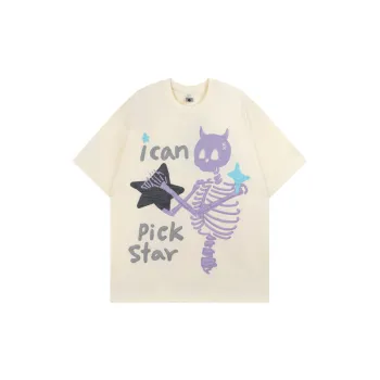 Basics Skull 100% Cotton T Shirt