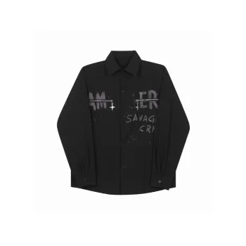 Personalized Printing Design Niche Loose Casual Shirt