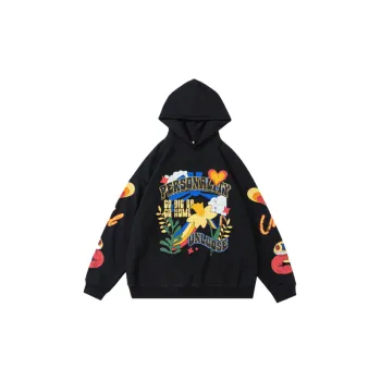 Casual Floral Sweatshirt