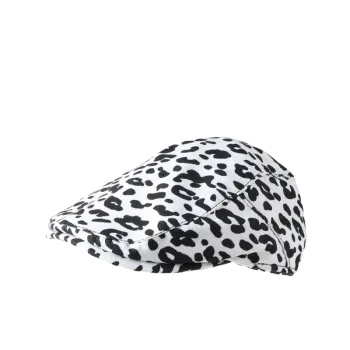 Retro Flowers Peaked Cap