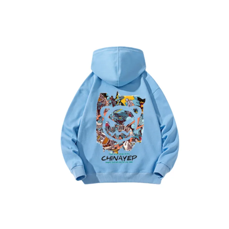 Casual Warming Cotton Blended Fabric Sweatshirt-3