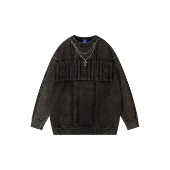 Vintage Washed Loose Knit