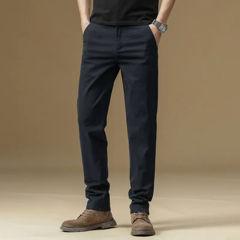 Loose Casual Cotton Casual Pants-11