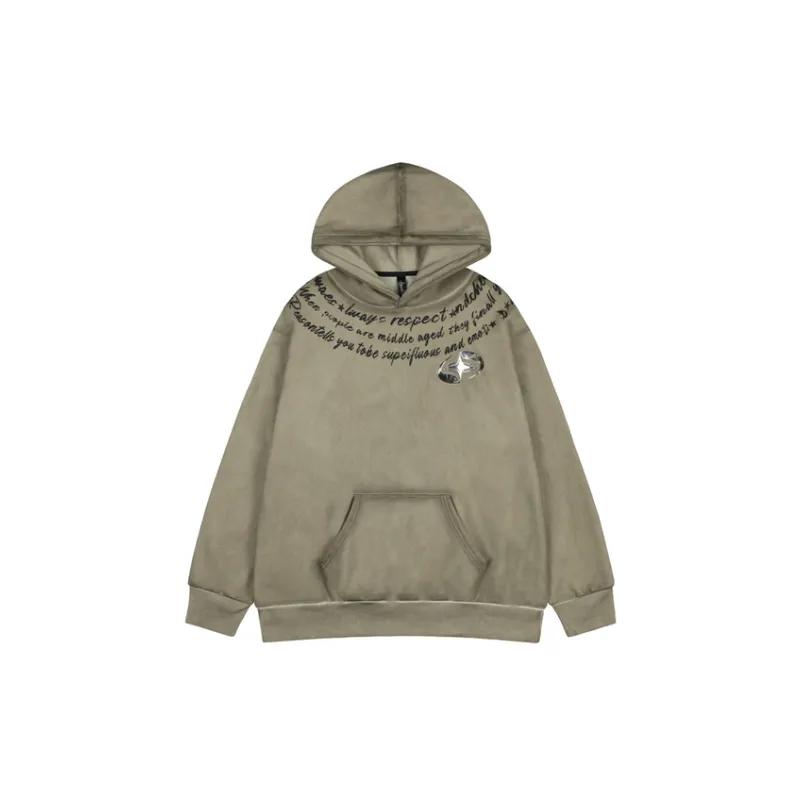 Distressed Fleece Hoodie-4