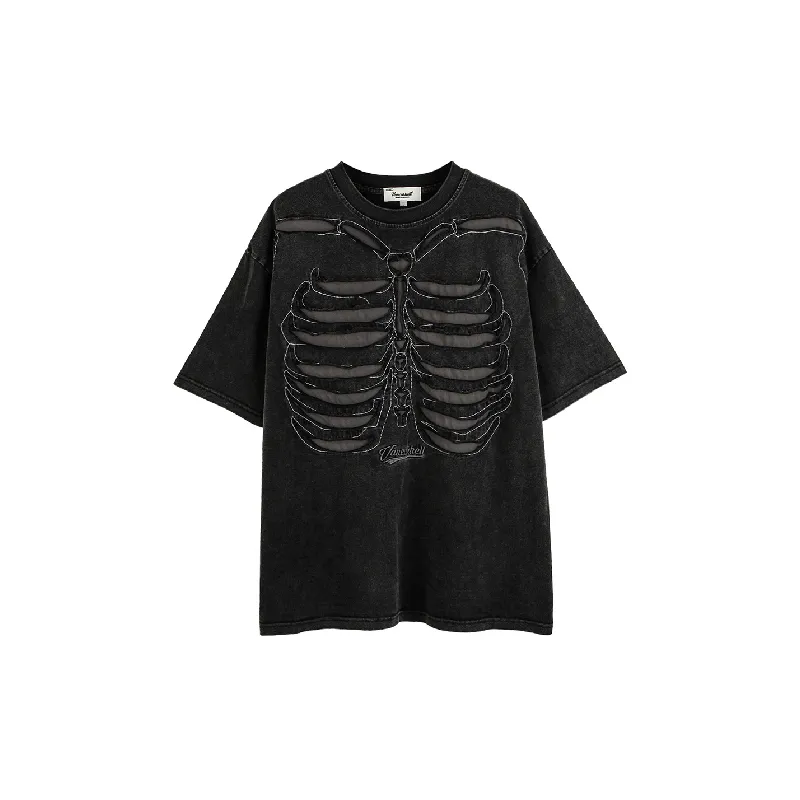 Fashionable Loose 100% Cotton T Shirt Unisex-0