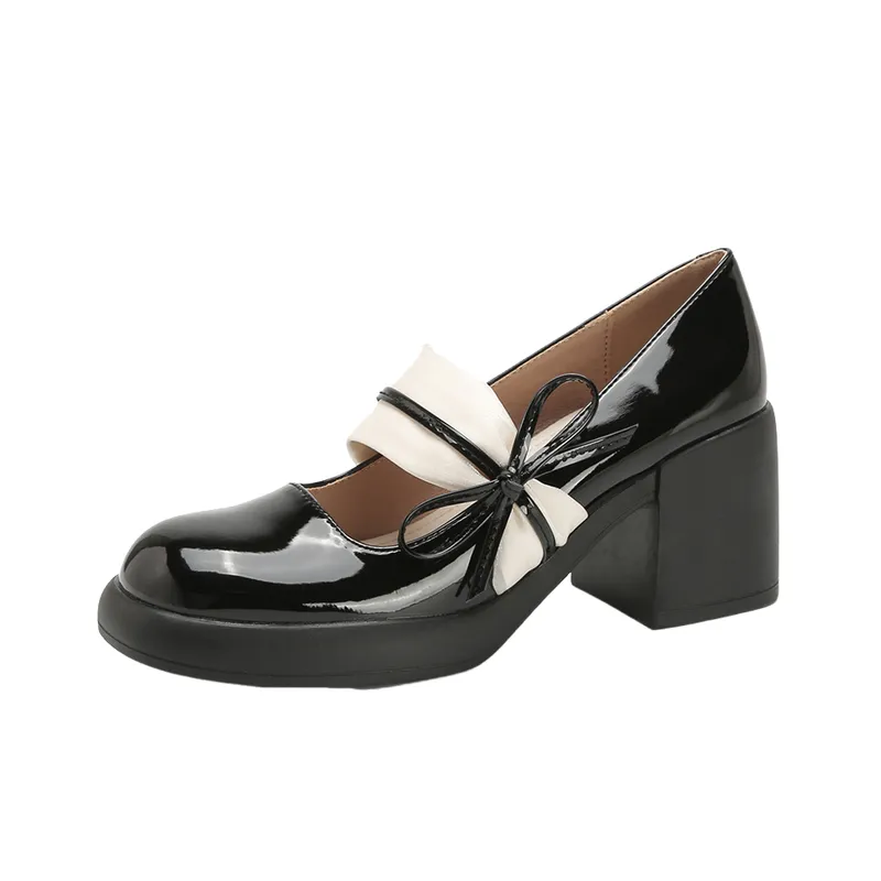 Retro Soft Mary Jane Shoes-0