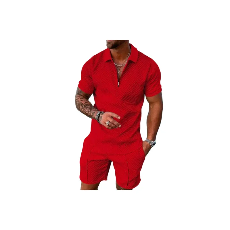 Printed Lasel Short sleeved Casual T shirt-4