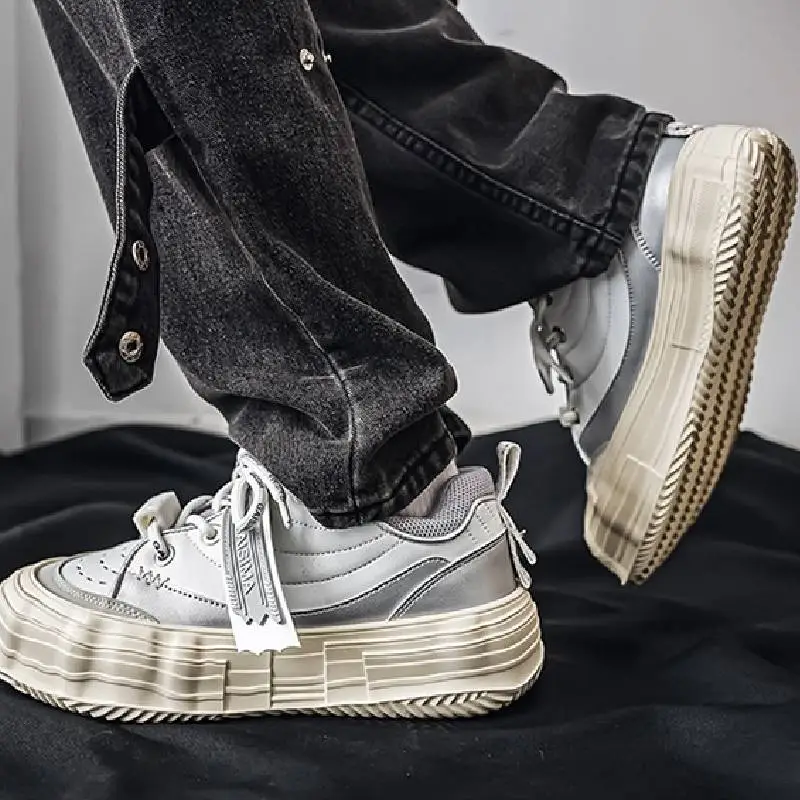 Sports Casual Stylish Skateboarding Shoes-4