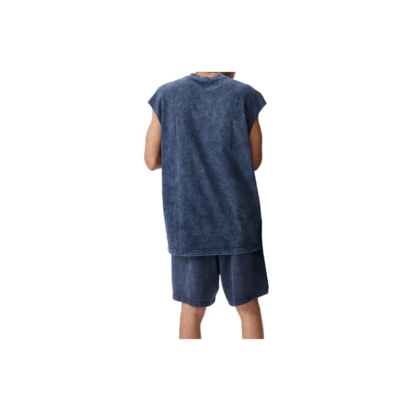 Street Fashionable Cotton Vest-2