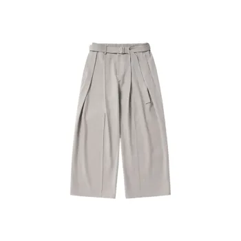 Casual Wide Leg Blended Synthetic Fabrics Casual Pants