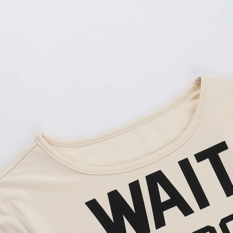Simple Casual T Shirt Women-4
