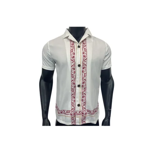 Lapel Button Short Sleeve Shirt