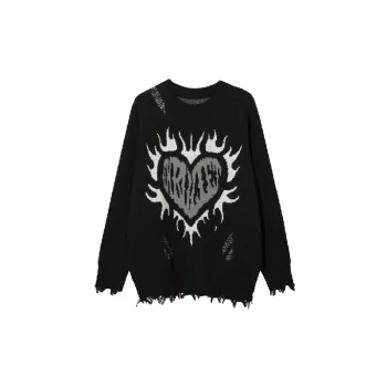 Casual Heart Sweater