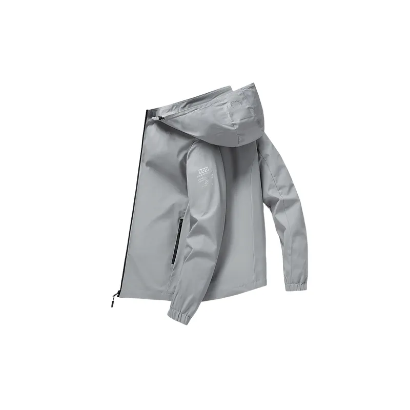 Loose Fashionable Blended Synthetic Fabrics Jacket-7