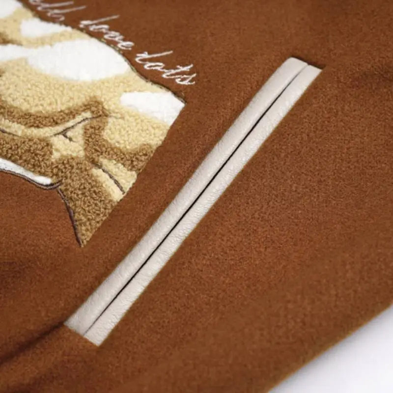 Casual Simple Baseball Jersey-4
