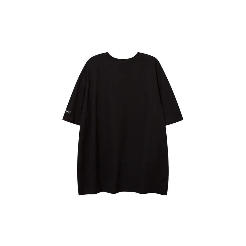 Dark High Street Cross Retro Printed Round Neck Short Sleeve T Shirt-6