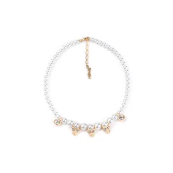 Pearl Skull shaped Necklace