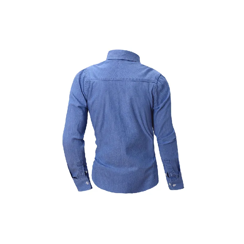 Casual Loose Denim Shirt-1