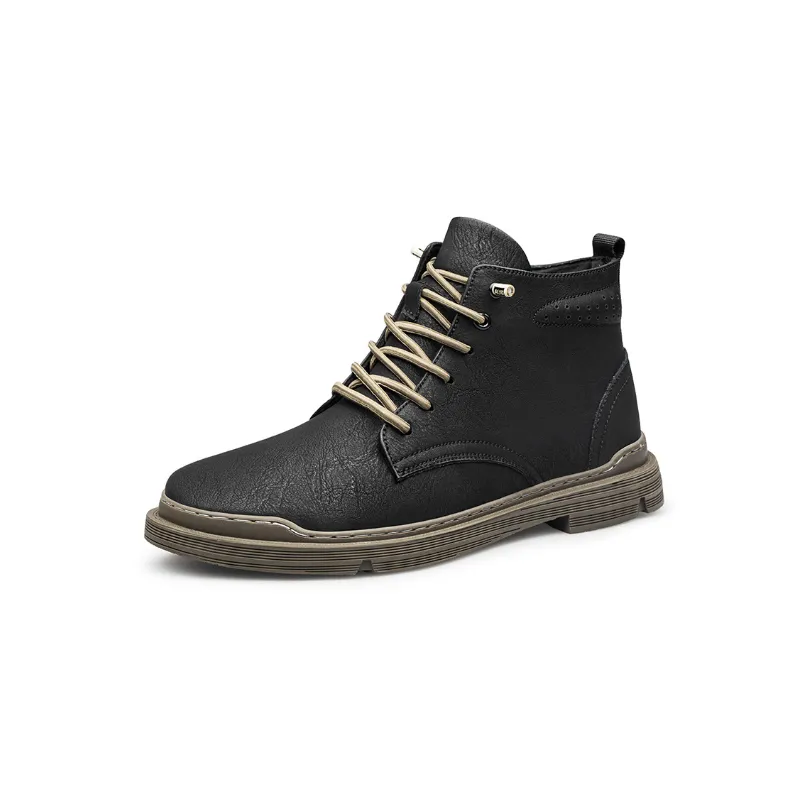 Casual Zipper Martin Boot-0