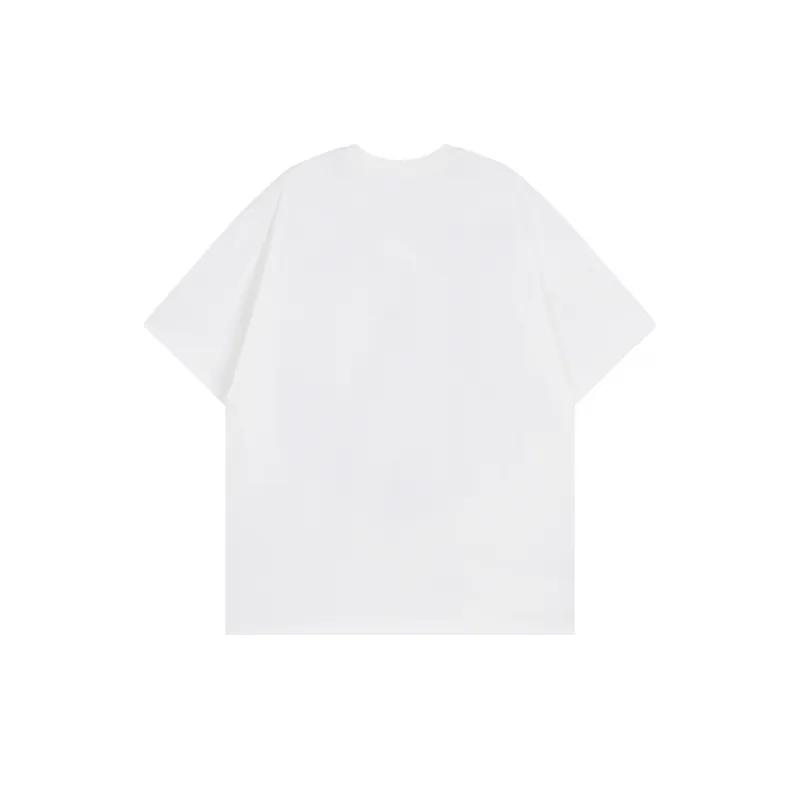 Trendy Loose Starched Print Tee-1