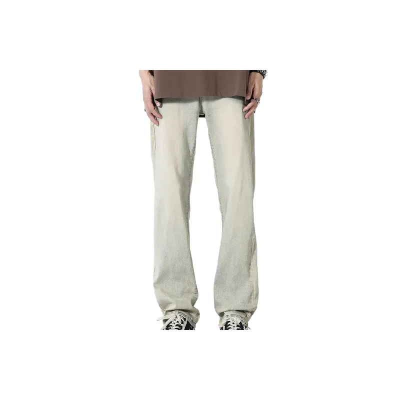 Fashionable Straight Leg Jeans-0