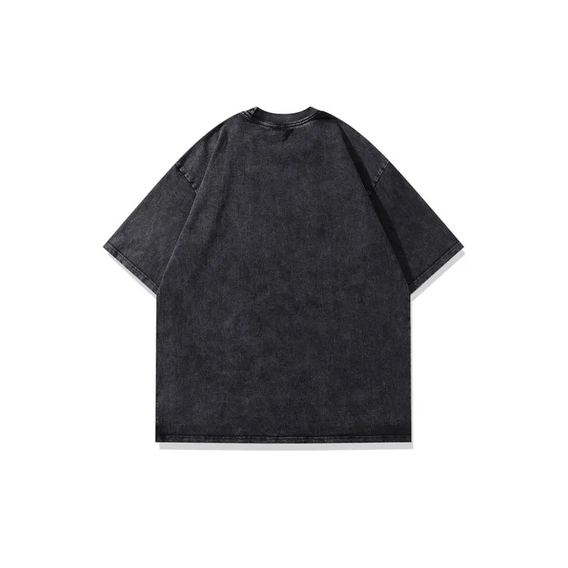 Vintage Washed Short Sleeved T Shirt-1