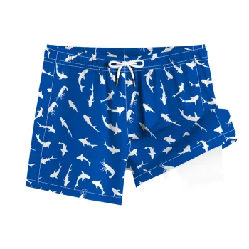 Fashionable Loose Four Way Stretch Fabric Casual Shorts