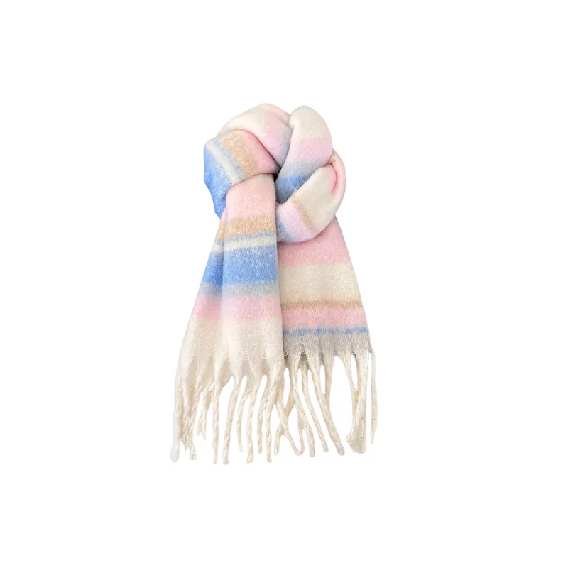 Simple Funky Knit Scarf-4