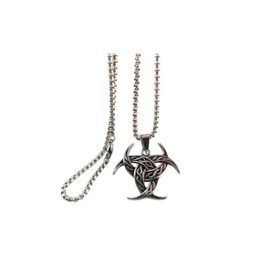 Biochemical Pendant Stainless Steel Necklace