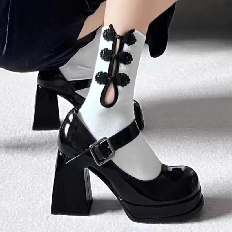 Retro Cute Mary Jane Shoes-1