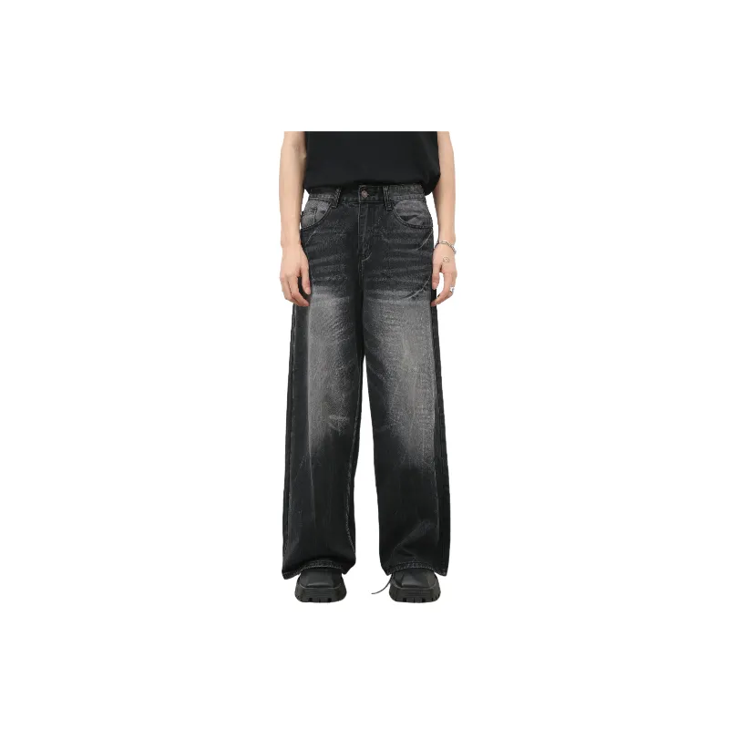 Retro Loose Jeans-4