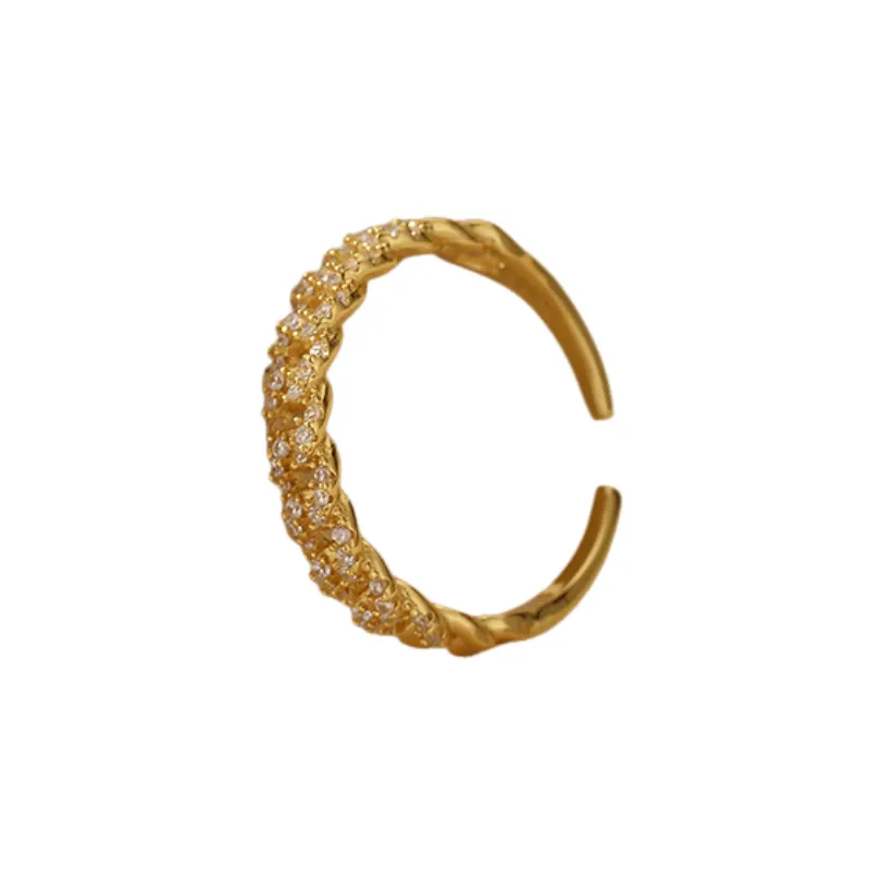 Fashionable Rhinestone Ring-2
