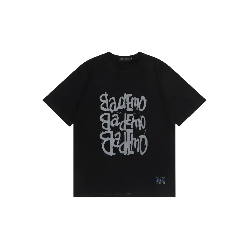 Fashionable Loose 100% Cotton T Shirt-2