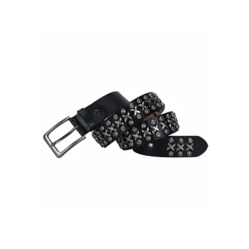 Funky Metal Leather Belt