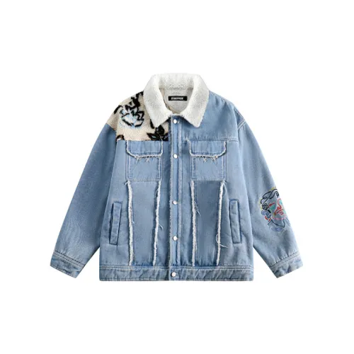 Street Niche Design Destructing Loose Cotton padded Jacket