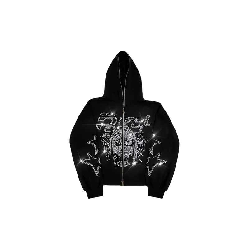 Casual Zipper Sweatshirt-0
