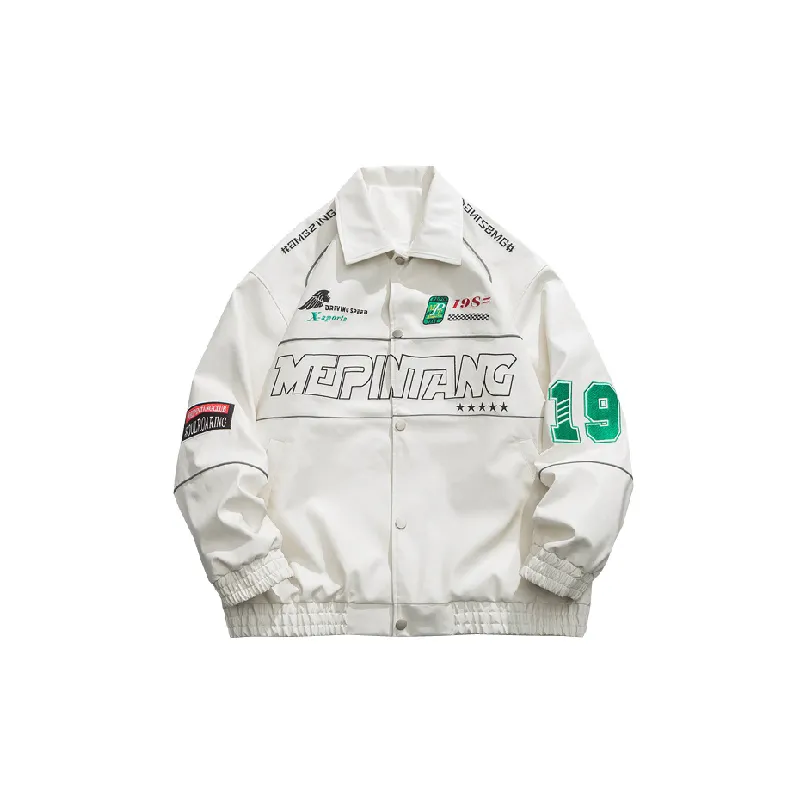 Street Trendy Polyester Jacket-2