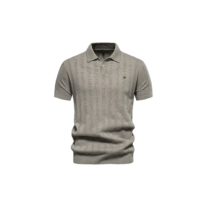 Loose Plain Viscose Polo-8