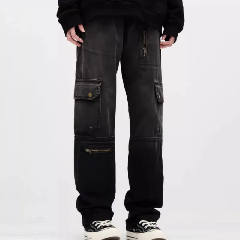 Casual Loose Cargo Pants-3