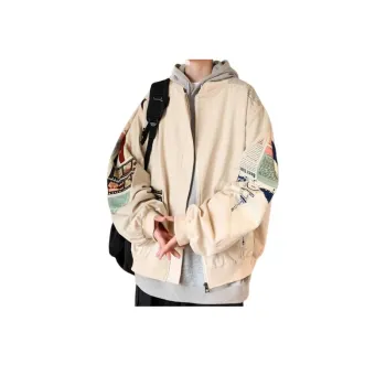 Trendy Large Size Patchwork Jacket