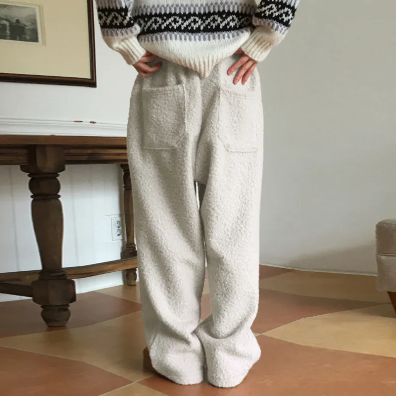 Street Loose Casual Pants Women-3