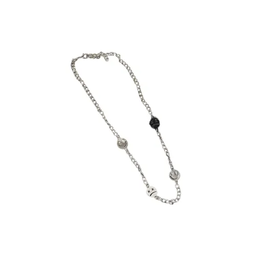 Double Sided Expression Smiley Face Necklace
