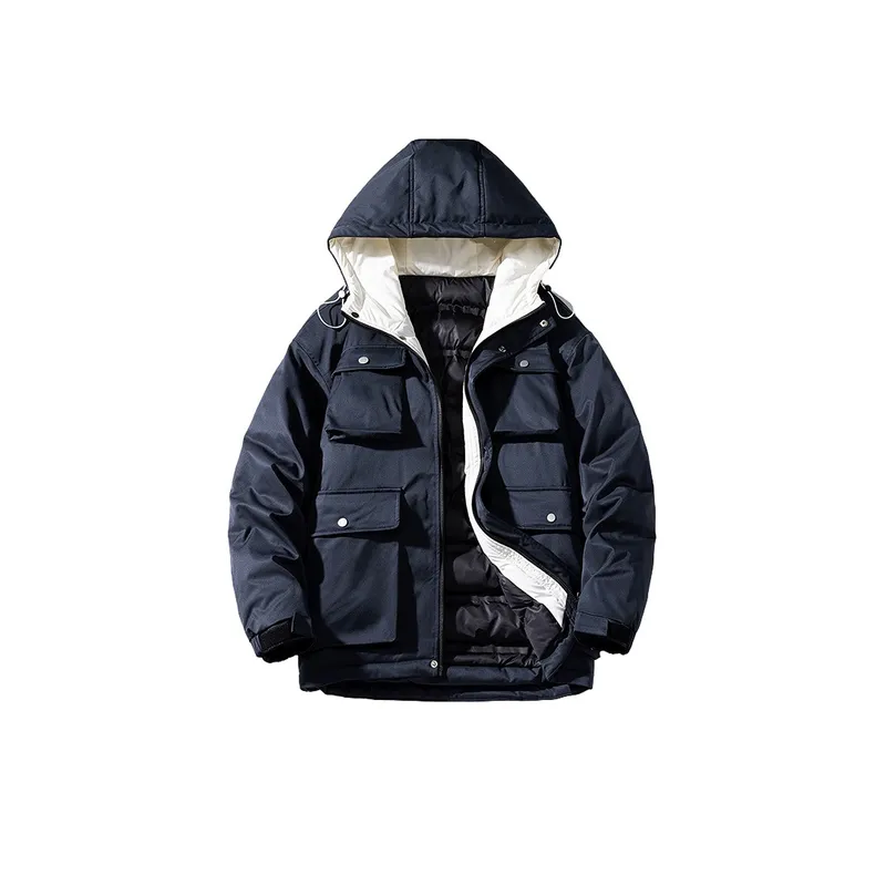 Street Style Insulated Workwear Cotton Jacket-0