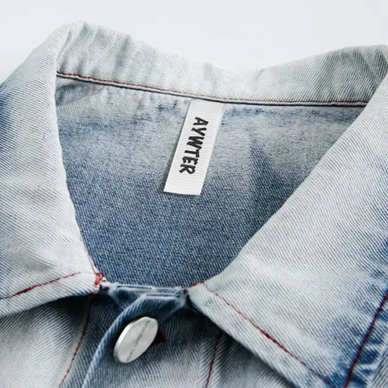 Retro Fashionable Denim Jacket-2