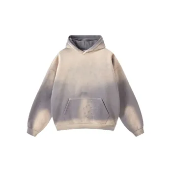 Water Washed Old Grinding Fashion Hoodie