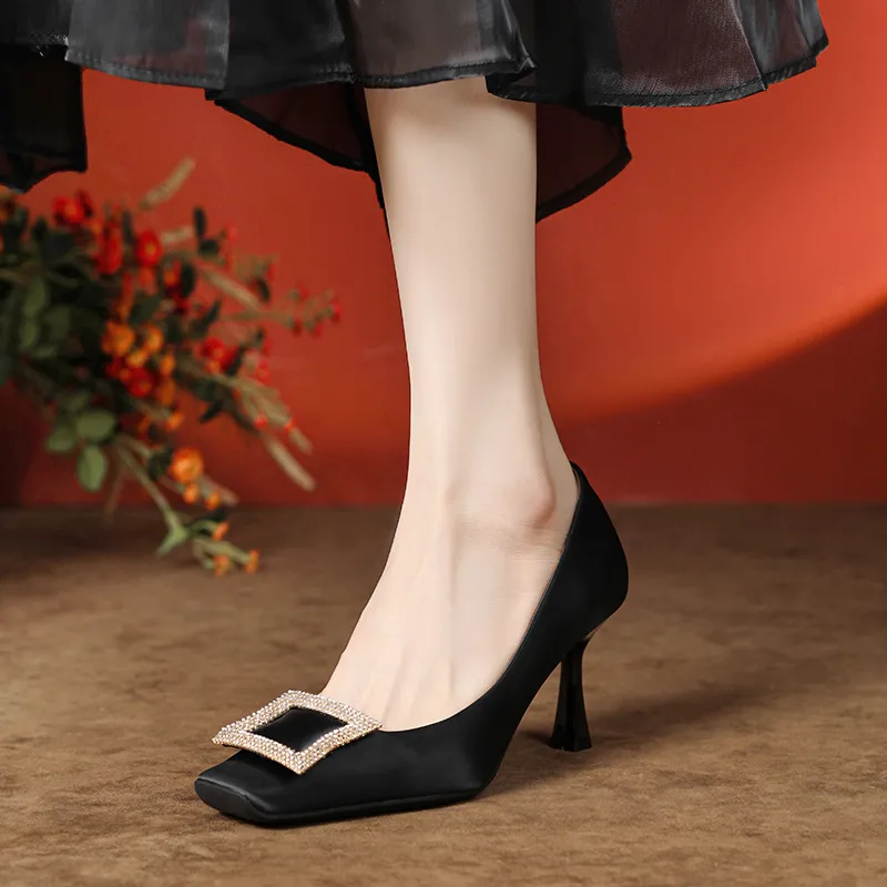 Casual Simple High Heels-1