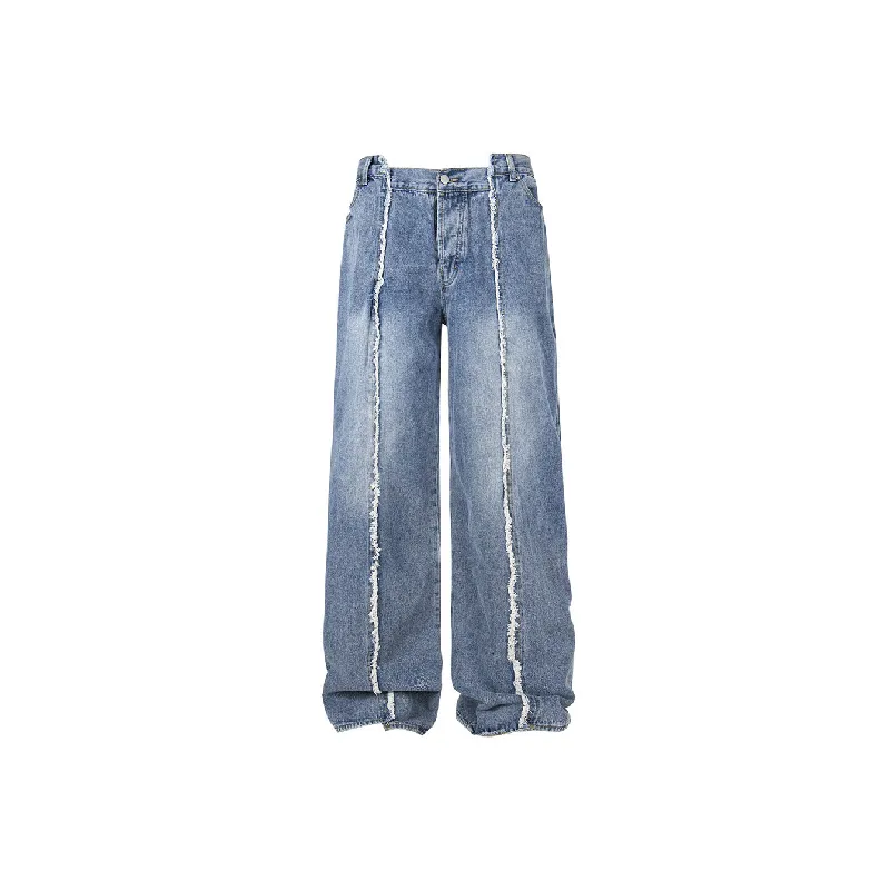 Casual Straight Leg Jeans-2